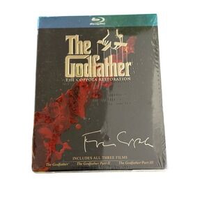 Paramount The Godfather Coppola Restoration Blu-ray Box Set Sealed Trilogy